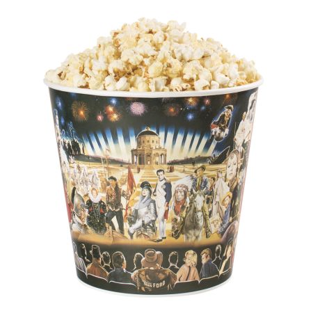 Popcornbecher Gr.5 Kunst im Kino o. PE