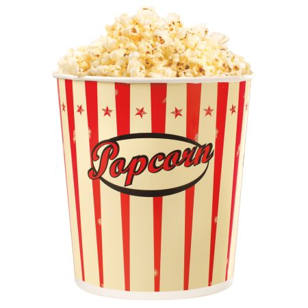 Popcornbecher Gr.4 Retro o. PE