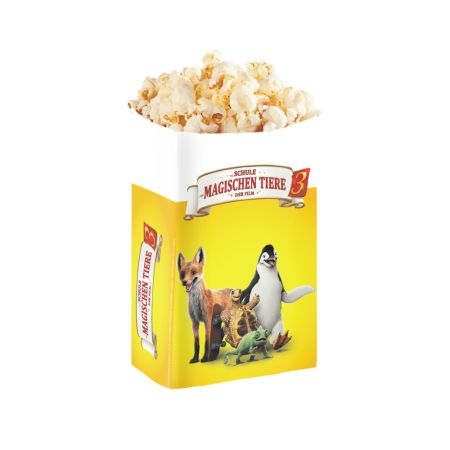 
Popcornbags size 1 Schule d. m. Tiere 
