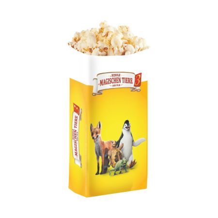 
Popcornbags size 2 Schule d. m. Tiere 3 
