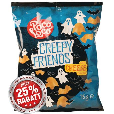 
Creepy Friends Potato Snack Cheese 75 g20 x 75 g / carton