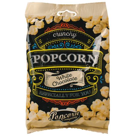 Crunchy Choco Popcorn Weiße Schokolade 